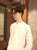 ブロック ジャポン(bloc japon)&nbsp;メンズの前下がりのショートヘア/池田裕和