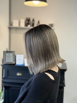 シュエット(CHOUETTE)の写真/カラーがより際立つ似合わせカットが◎≪CHOUETTE≫だからできる大人カワイイスタイル＊志免/南里