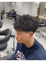 ブラック 渋谷 2nd(BLUCK)&nbsp;ダウンバングショートルーズパーマ