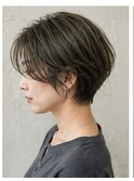 大人美人ハンサムショート