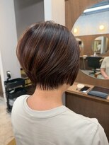 リッチ 菊名店(Rich)&nbsp;ハイライト　ショートボブ　大人ショート　髪質改善