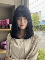 ルトワフクロマチ(Lutowa Fukuromachi) ダークパープル/ナチュラルショート/ミルクブラウン/夏/袋町