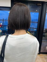 フィルム(FiLMs)&nbsp;透明感ダークブラウン/ショートボブ/ナチュラル