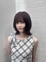 ノーム バイ アウラ(norm. by aura)&nbsp;ラベンダーカラー、ブリーチなしダブルカラー、秋カラー