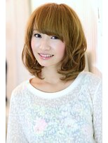 ロエナ(ROENA) クラシカルデジタルパーマバレイヤージュロブ