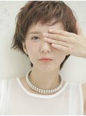 大人かわいい ジグザグバング  斜めバング