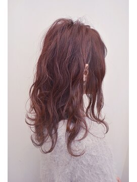 ヘアーアンドリラクゼーション オブジェ(hair&relaxation obje) カシスピンク