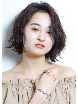 ヘアーメイクパウダー 天王寺寺田町店(Hair make powder) ナチュラルボブ×大人ショートボブ×小顔カット20代30代40代50代