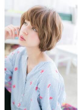 ヘアアンドビューティー ミック(Hair & Beauty miq) 重軽MIX★大人かわいいレイヤーショートa