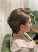 前下がりショートボブ