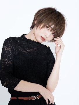 デイジー インデックスヘア 大島店(DAISY index hair) ”DAISY大島店” セシルカット 前髪 ショート ココアブラウン