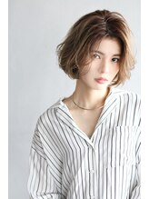 選りすぐりのカラー剤やハイライトで透明感,透け感プラス♪白髪ぼかしにも♪ ［柏/レイヤーカット/メンズ］