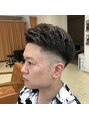 ナウラ(Naurra) 男らしいフェードスタイル!カッチリとした印象で好印象!