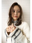 sungooseショコラベージュボブルフベビーバングカール