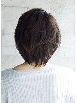 ソイルバイロミー(soil by ROMMY)&nbsp;丸みショート 暗髪ココアブラウン/横浜髪質改善