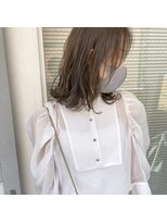 ミント(mint) オリーブグレー/オリーブグレージュ/オリーブ/くすみカラー/ボブ