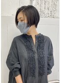 前下がりショートボブ
