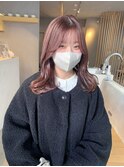 【mii】冬にオススメな暖色カラー/ピンクブラウン