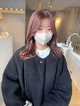 ミー(mii) 【mii】冬にオススメな暖色カラー/ピンクブラウン