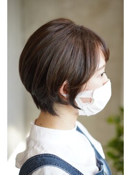 ソイルバイロミー(soil by ROMMY) 【マスクに合う】小顔ショート/横浜髪質改善