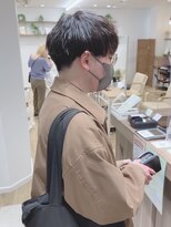 モリオフロムロンドン 松戸店(Morio from London)&nbsp;【松戸 岩口】ちょこり耳かかる波巻マッシュショート