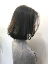 セックヘアデザイン(Sec hair design)&nbsp;【Sec. hair design 水戸】ふんわりボブ+iNOAオイルカラー