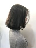 【Sec. hair design 水戸】ふんわりボブ+iNOAオイルカラー