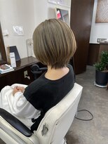 ムーブ(Moob)&nbsp;清潔感のある爽やかさが魅力のショートボブ【別府】