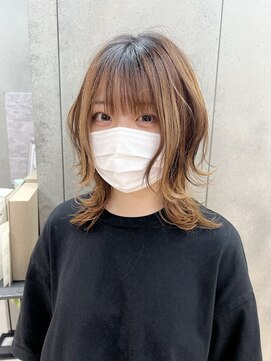 ユーフォリア 池袋東口駅前店(Euphoria) 【Mizuki指名で叶う♪】ナチュラル可愛いミディアムウルフ : )