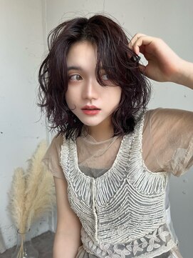 アルテヘアー(arte HAIR) 【arteHAIR】トレンドレイヤースタイル × カシスカラー