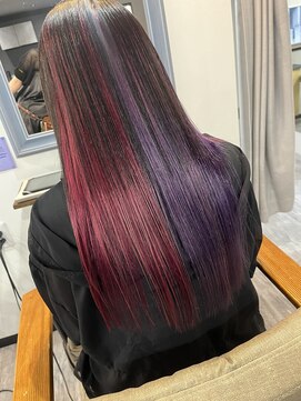 シェリー(Sherry) ツートーンインナーカラー