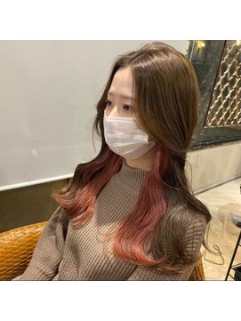 ロジッタ(ROJITHA) 【ROJITHA表参道原宿】サクラインナーカラー×ヨシンモリ