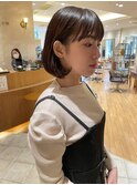 ミニボブ・大人ボブ・暗髪・銀座日比谷有楽町20代30代40代
