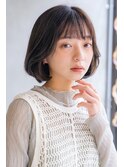 【kate 大宮】ダークブラウン×ゆるふわ内巻きボブ