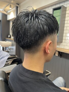 メンズサロン エクシア ブラト(brat) ツーブロ×フェード×刈り上げショート×20代/30代