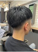 ツーブロ×フェード×刈り上げショート×20代/30代