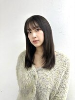 ヴィオットバイサロン(Viot by Salon) 前髪あり韓国美髪エアリーロングピンクブラウン切りっぱなしボブ