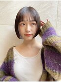 トレンドぱつっとぼぶ/コンパクトボブ/顎上ラインボブ