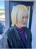 ブロンドベージュダブルカラーブリーチ長岡/新潟/宮関