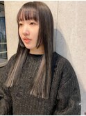 ミルクティーベージュダブルカラーブリーチ新潟万代