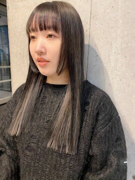 ラヴィズム(LUVISM) ミルクティーベージュダブルカラーブリーチ新潟万代