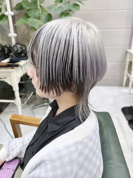 デイズ(days) 【DAYS原宿】ツーブロックマッシュメンズカットブリーチWカラー