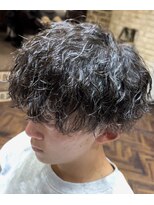 シャル 八王子(shalu)&nbsp;マッシュ＋波巻きスパイラルパーマ