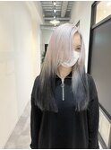 ホワイト×ブラック