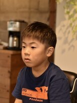 リム メンズヘア(LIM men's hair)&nbsp;束感男の子キッズショート【キッズカット/メンズヘア】