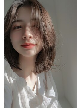 ラナ 新宿(lana) レイヤーカット/顔まわり/こなれミディ【lana hair/新宿】