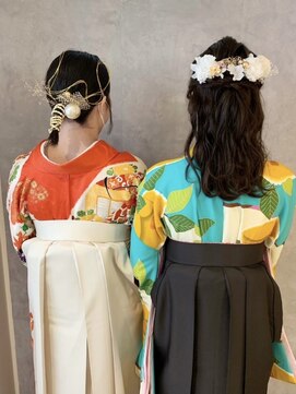 グーフィートーキョー 銀座(Goofy Tokyo) 【卒業式】袴着付け/ヘアセット/袴ヘア/袴ヘアアレンジ/着物ヘア