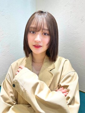 ロンド レグリーズ 立川(Lond leglise) メルティカラー×似合わせカット×髪質改善×ボブ×立川