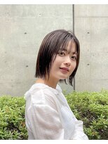ハルキミナトジャパン 神戸(HARUKI MINATO japan)&nbsp;切りっぱなしボブ 20代30代40代ヘア 小顔 神戸ボブ 三ノ宮