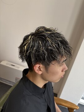 グラム(gram) ツイストパーマメッシュキャップ